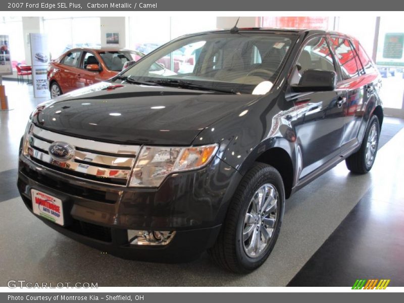 Carbon Metallic / Camel 2007 Ford Edge SEL Plus
