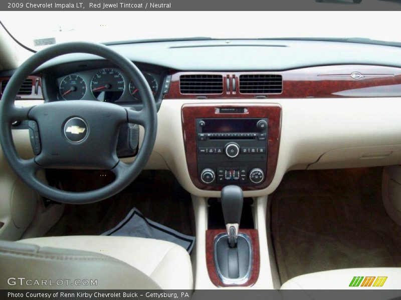 Red Jewel Tintcoat / Neutral 2009 Chevrolet Impala LT