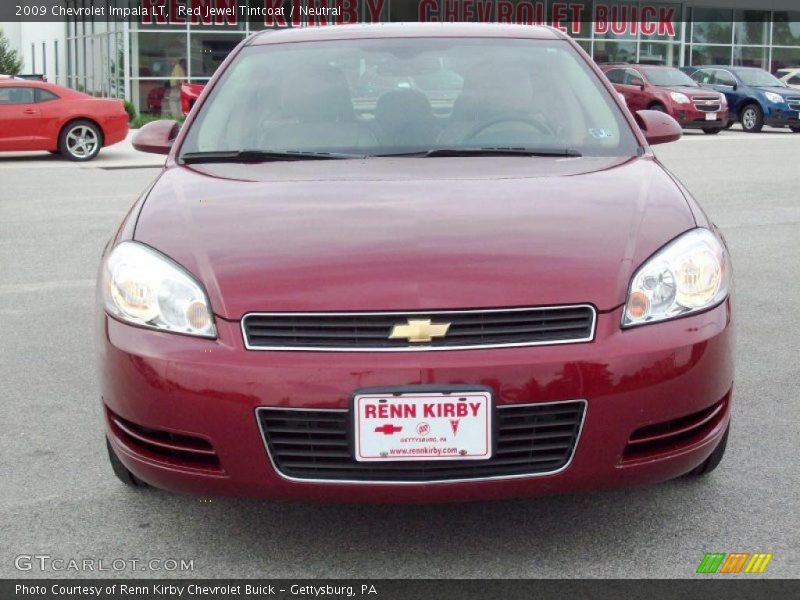 Red Jewel Tintcoat / Neutral 2009 Chevrolet Impala LT