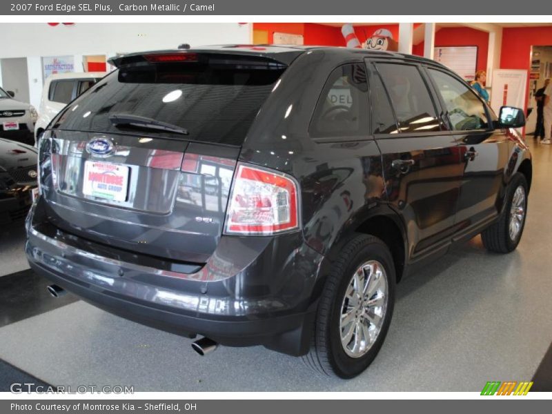 Carbon Metallic / Camel 2007 Ford Edge SEL Plus