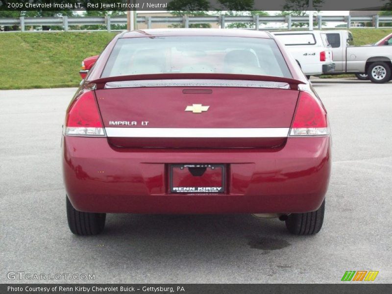 Red Jewel Tintcoat / Neutral 2009 Chevrolet Impala LT