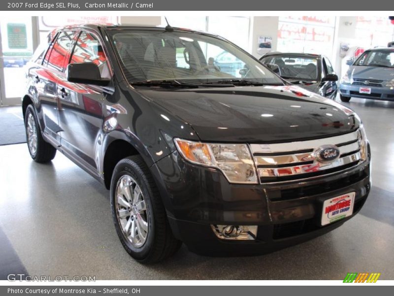 Carbon Metallic / Camel 2007 Ford Edge SEL Plus