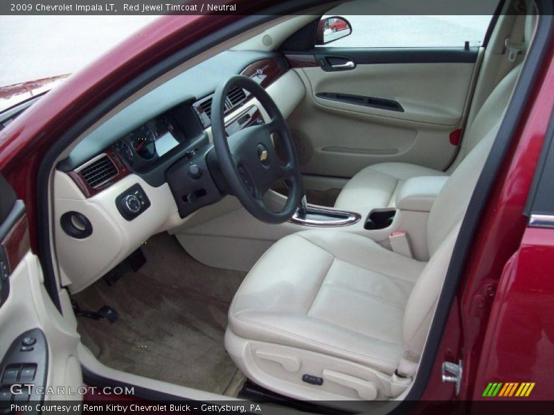 Red Jewel Tintcoat / Neutral 2009 Chevrolet Impala LT