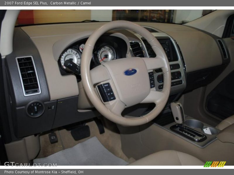 Carbon Metallic / Camel 2007 Ford Edge SEL Plus