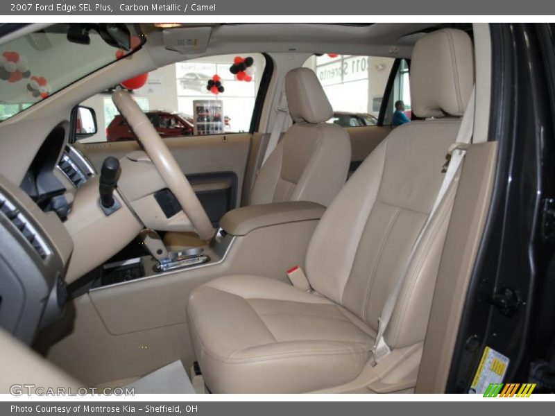 Carbon Metallic / Camel 2007 Ford Edge SEL Plus