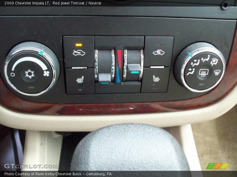Red Jewel Tintcoat / Neutral 2009 Chevrolet Impala LT