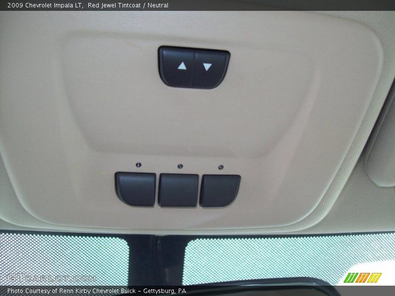 Red Jewel Tintcoat / Neutral 2009 Chevrolet Impala LT