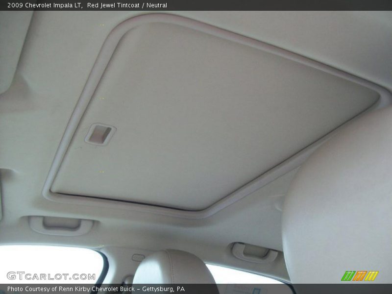 Red Jewel Tintcoat / Neutral 2009 Chevrolet Impala LT