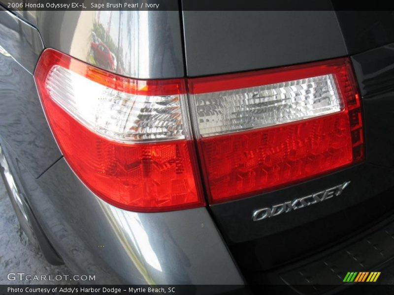 Sage Brush Pearl / Ivory 2006 Honda Odyssey EX-L