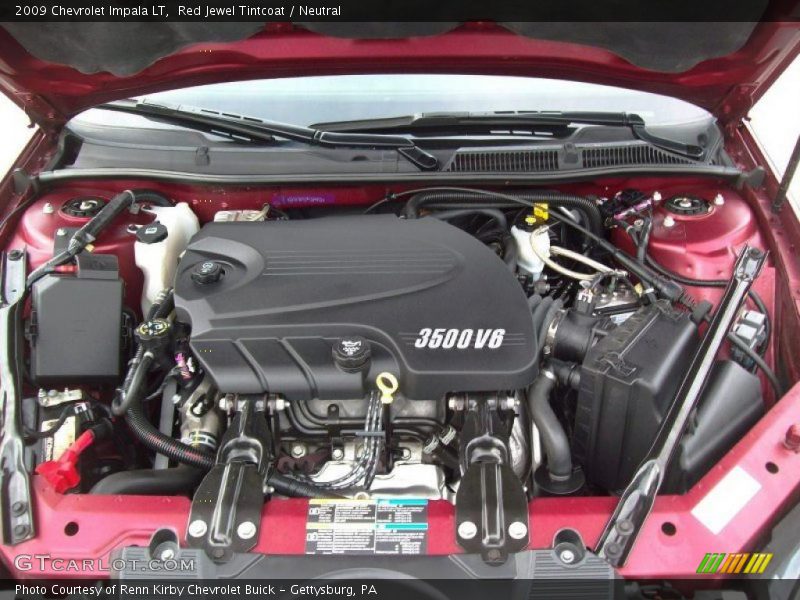 Red Jewel Tintcoat / Neutral 2009 Chevrolet Impala LT