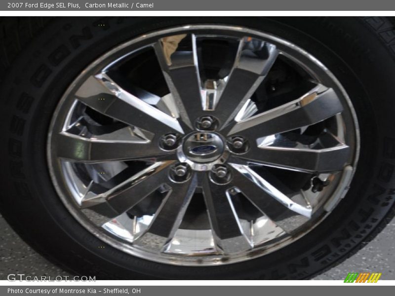 Carbon Metallic / Camel 2007 Ford Edge SEL Plus