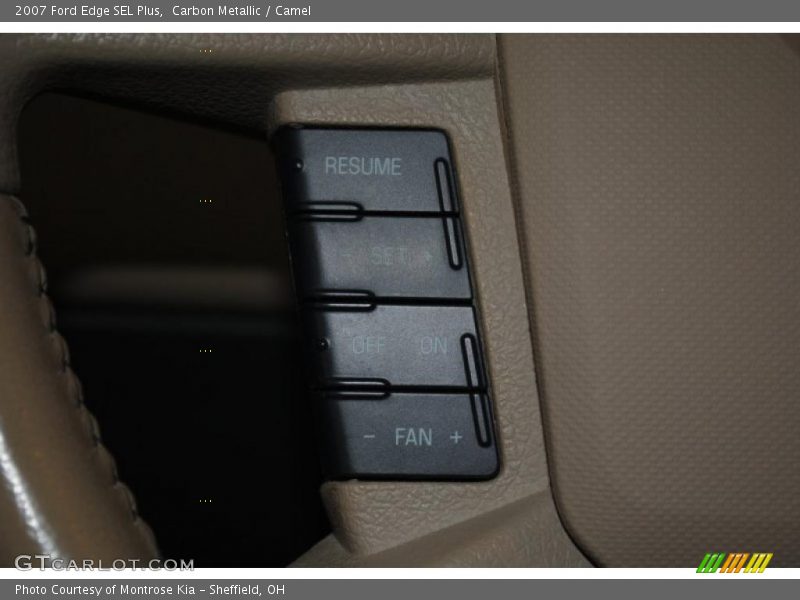 Carbon Metallic / Camel 2007 Ford Edge SEL Plus
