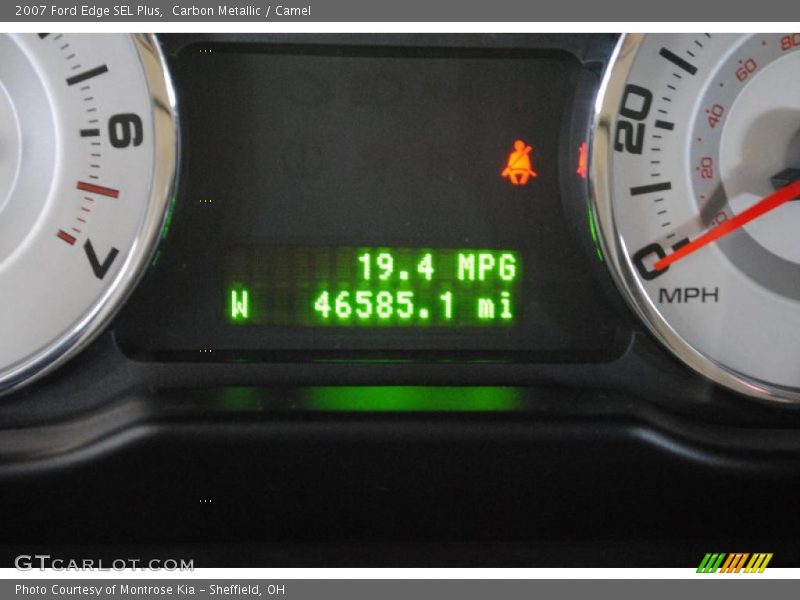 Carbon Metallic / Camel 2007 Ford Edge SEL Plus