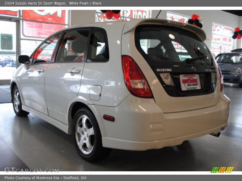 White Pearl / Black 2004 Suzuki Aerio SX Sport Wagon