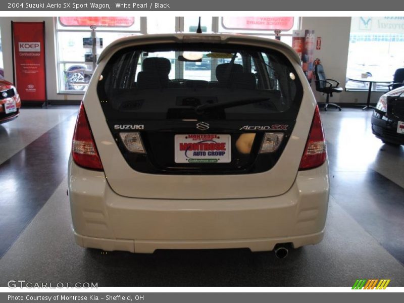 White Pearl / Black 2004 Suzuki Aerio SX Sport Wagon