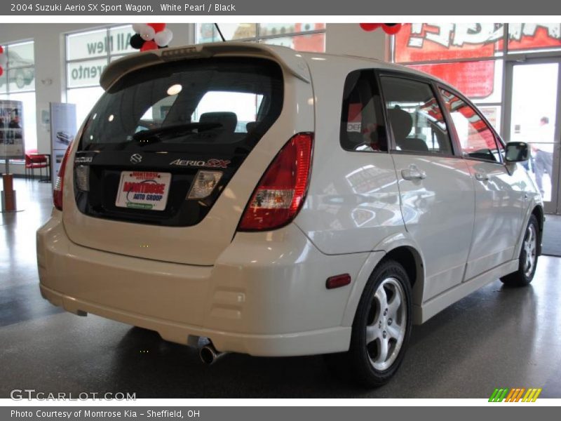 White Pearl / Black 2004 Suzuki Aerio SX Sport Wagon