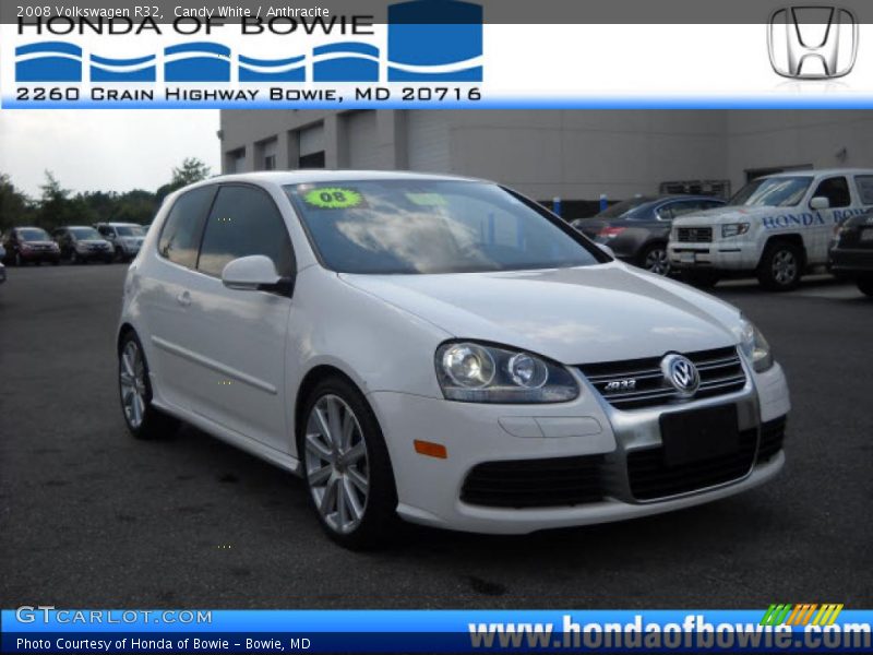 Candy White / Anthracite 2008 Volkswagen R32