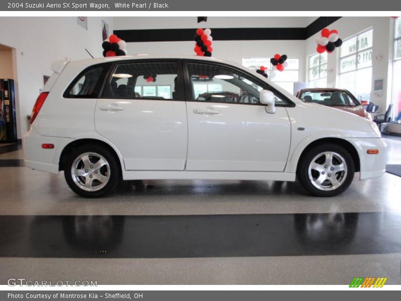 White Pearl / Black 2004 Suzuki Aerio SX Sport Wagon