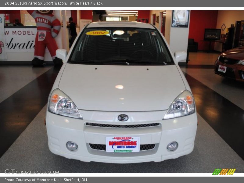 White Pearl / Black 2004 Suzuki Aerio SX Sport Wagon