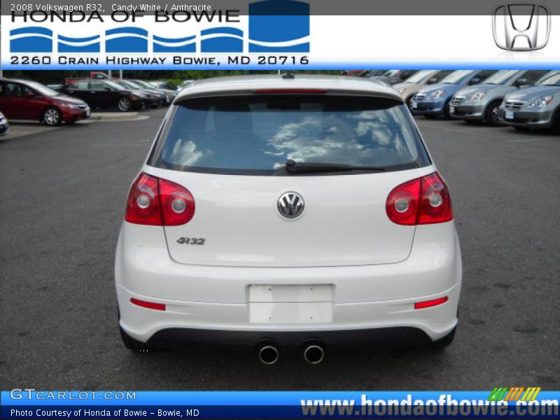 Candy White / Anthracite 2008 Volkswagen R32