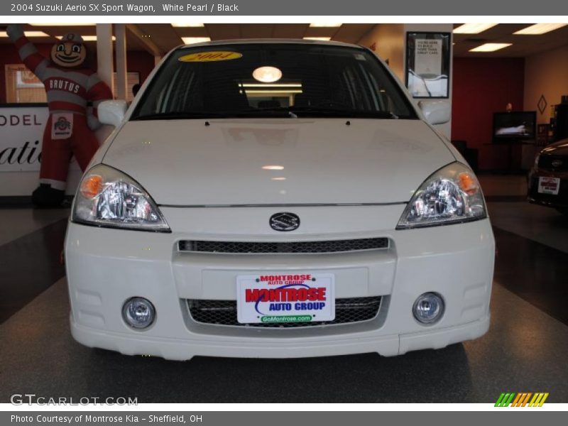 White Pearl / Black 2004 Suzuki Aerio SX Sport Wagon