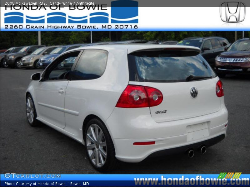 Candy White / Anthracite 2008 Volkswagen R32