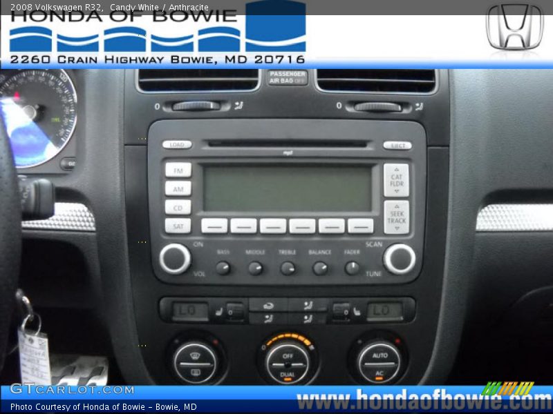 Candy White / Anthracite 2008 Volkswagen R32