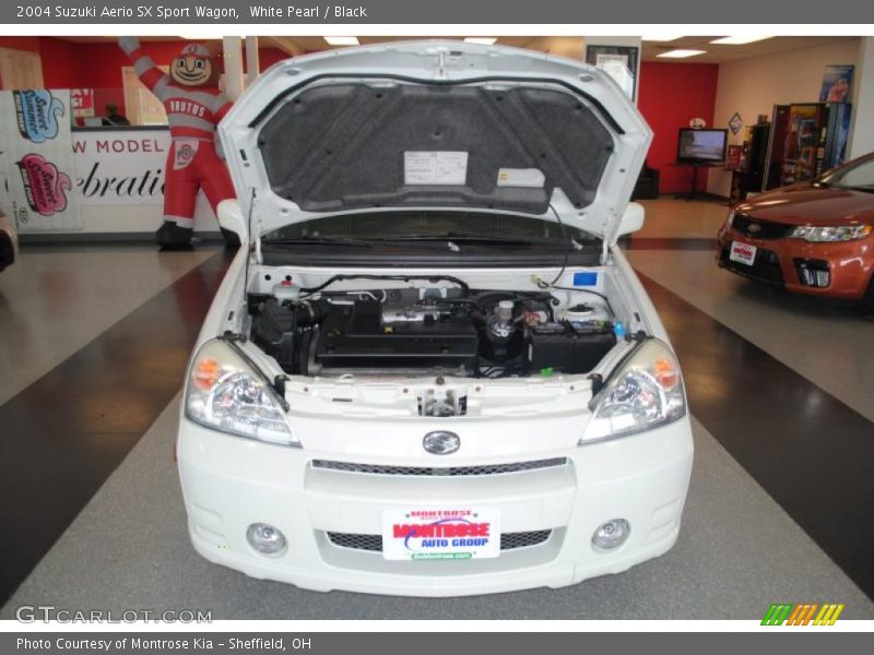 White Pearl / Black 2004 Suzuki Aerio SX Sport Wagon