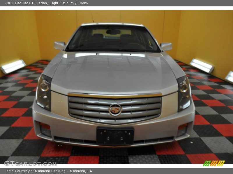 Light Platinum / Ebony 2003 Cadillac CTS Sedan