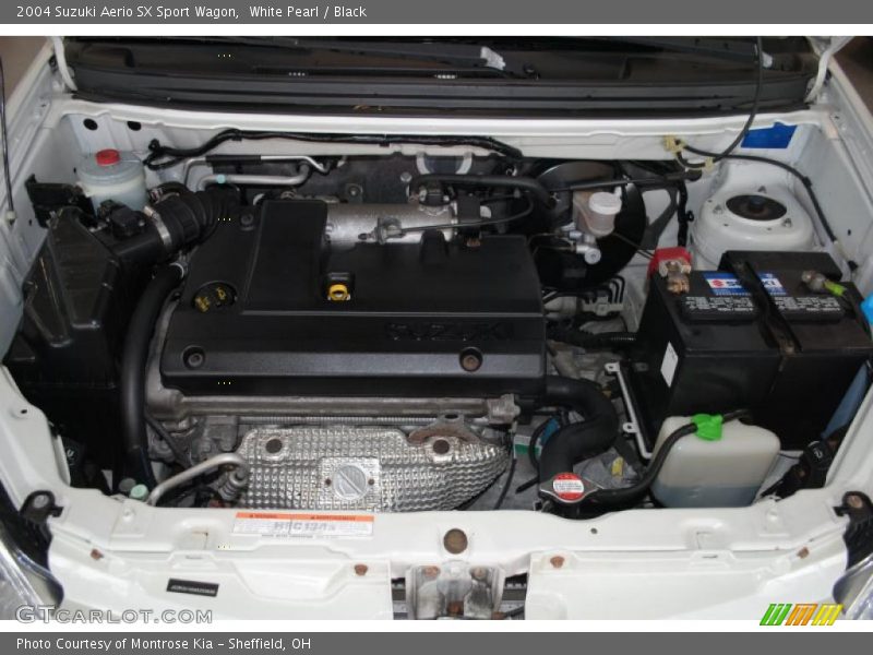 White Pearl / Black 2004 Suzuki Aerio SX Sport Wagon