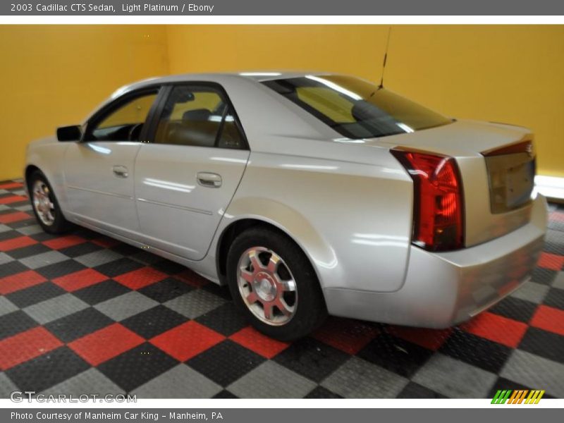 Light Platinum / Ebony 2003 Cadillac CTS Sedan