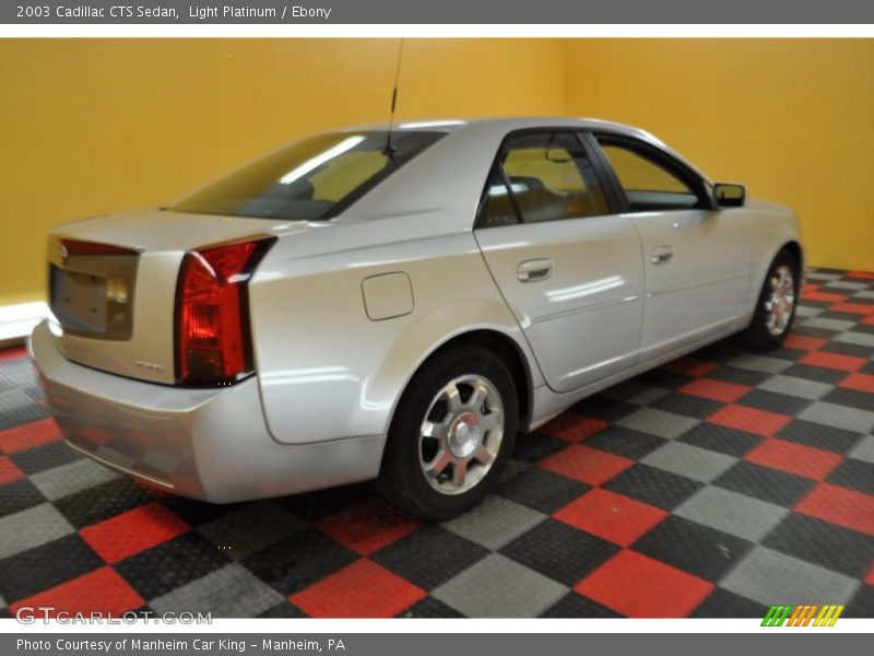 Light Platinum / Ebony 2003 Cadillac CTS Sedan