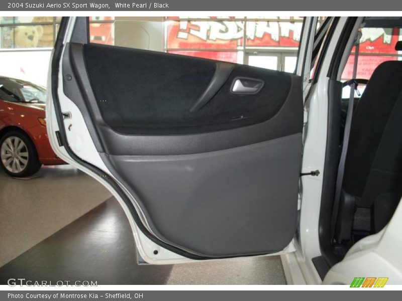 White Pearl / Black 2004 Suzuki Aerio SX Sport Wagon