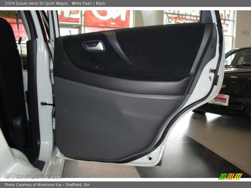 White Pearl / Black 2004 Suzuki Aerio SX Sport Wagon