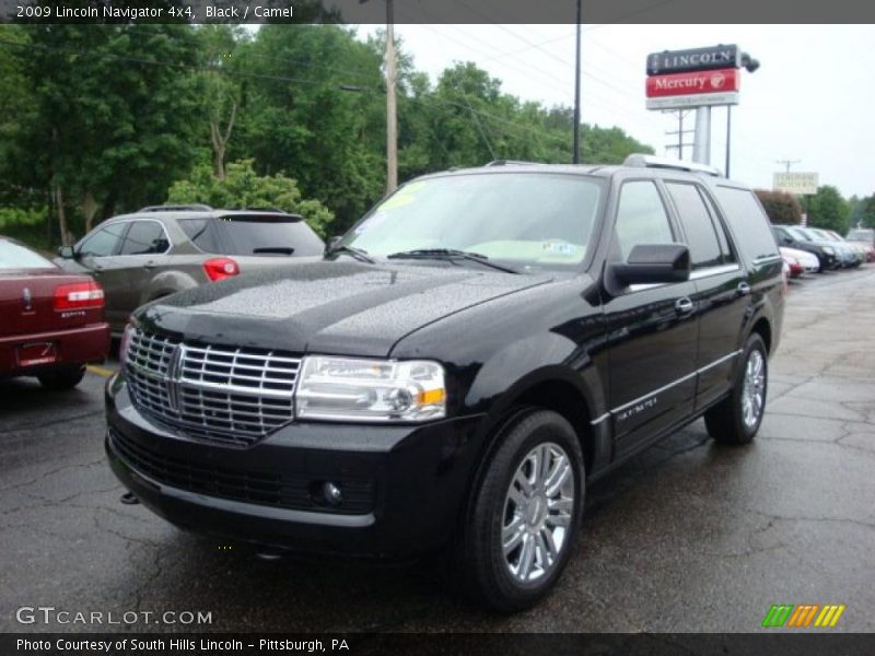 Black / Camel 2009 Lincoln Navigator 4x4