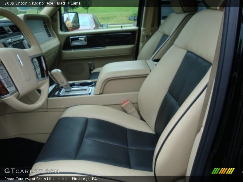 Black / Camel 2009 Lincoln Navigator 4x4