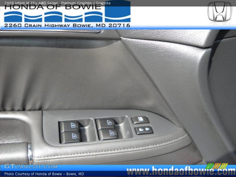 Platinum Graphite / Graphite 2008 Infiniti M 35x AWD Sedan