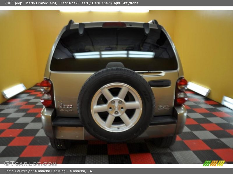 Dark Khaki Pearl / Dark Khaki/Light Graystone 2005 Jeep Liberty Limited 4x4