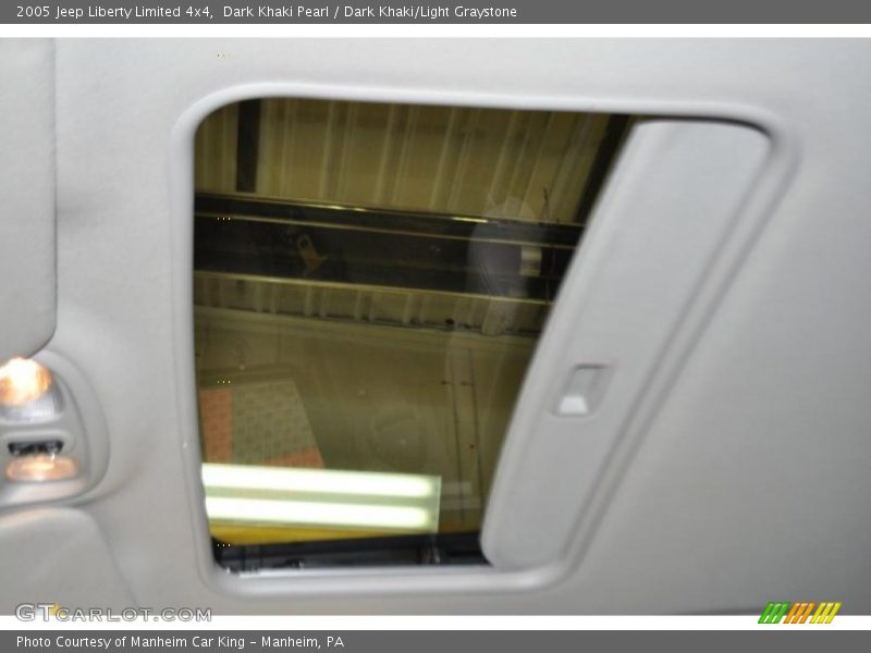 Dark Khaki Pearl / Dark Khaki/Light Graystone 2005 Jeep Liberty Limited 4x4