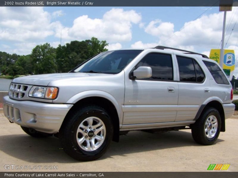 Bright Silver Metallic / Gray 2002 Isuzu Rodeo LSE