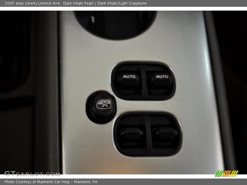 Dark Khaki Pearl / Dark Khaki/Light Graystone 2005 Jeep Liberty Limited 4x4