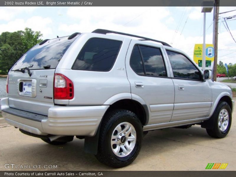 Bright Silver Metallic / Gray 2002 Isuzu Rodeo LSE