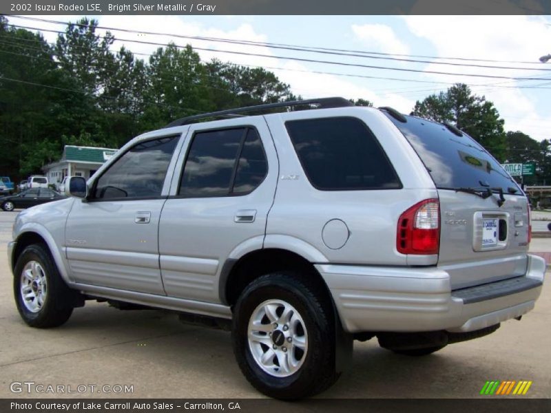 Bright Silver Metallic / Gray 2002 Isuzu Rodeo LSE