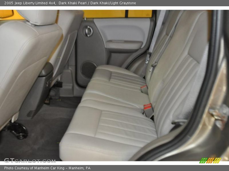 Dark Khaki Pearl / Dark Khaki/Light Graystone 2005 Jeep Liberty Limited 4x4