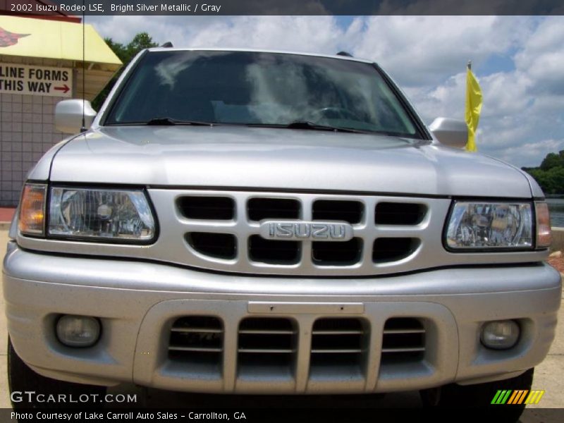 Bright Silver Metallic / Gray 2002 Isuzu Rodeo LSE