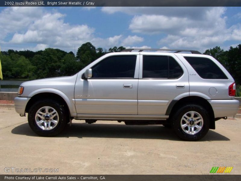 Bright Silver Metallic / Gray 2002 Isuzu Rodeo LSE