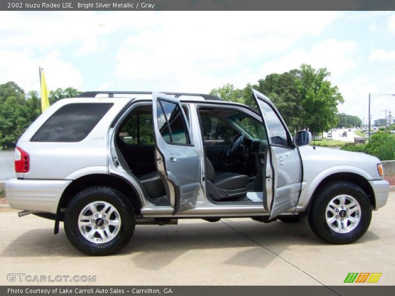 Bright Silver Metallic / Gray 2002 Isuzu Rodeo LSE