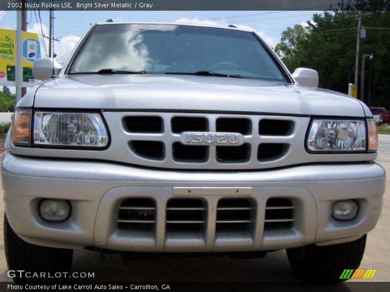 Bright Silver Metallic / Gray 2002 Isuzu Rodeo LSE