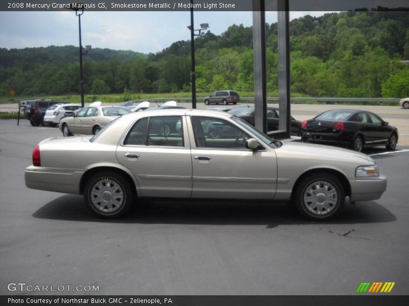 Smokestone Metallic / Medium Light Stone 2008 Mercury Grand Marquis GS