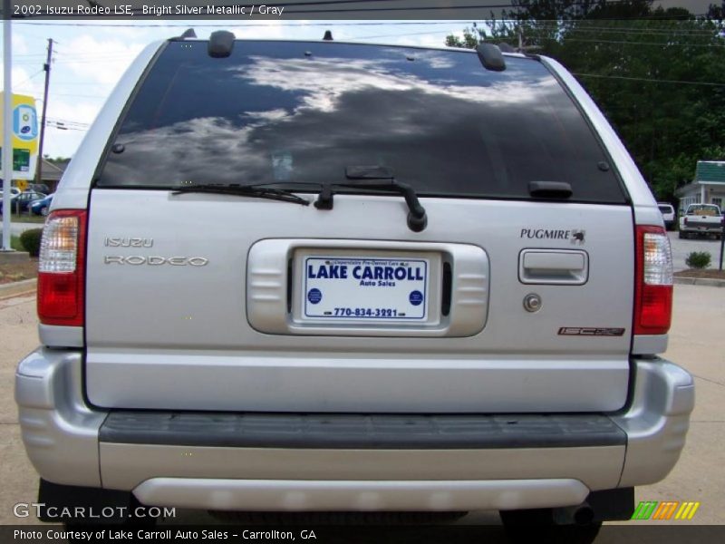 Bright Silver Metallic / Gray 2002 Isuzu Rodeo LSE